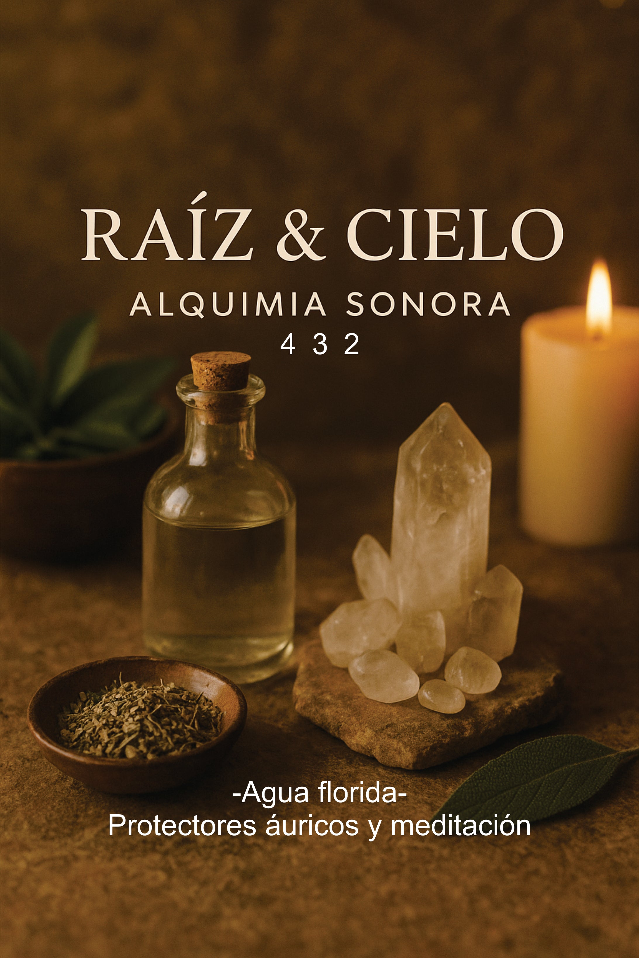 Alquimia agua florida 432, meditación